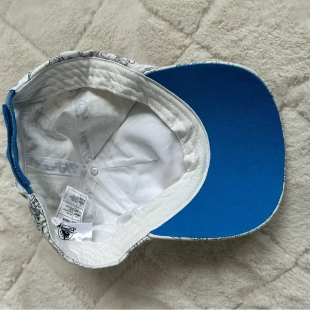 Disney | Blue and White Ink & Paint Sorcerer Mickey Baseball Cap | Size Youth